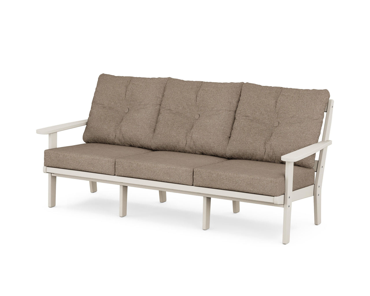 Trex Cape Cod Deep Seating Sofa - Sand Castle