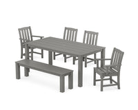 Thumbnail for Trex Cape Cod 6-Piece Parsons Dining Set with Bench