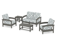Thumbnail for Trex Rockport Club 6-Piece Deep Seating Conversation Set