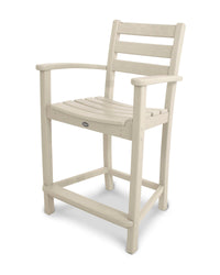 Thumbnail for Trex Monterey Bay Counter Arm Chair - Sand Castle