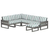 Thumbnail for Trex Eastport 6-Piece Sectional with Ottoman