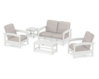 Thumbnail for Trex Rockport Club 6-Piece Deep Seating Conversation Set