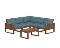 Thumbnail for Trex Eastport 6-Piece Deep Seating Sectional + Coffee Table Set