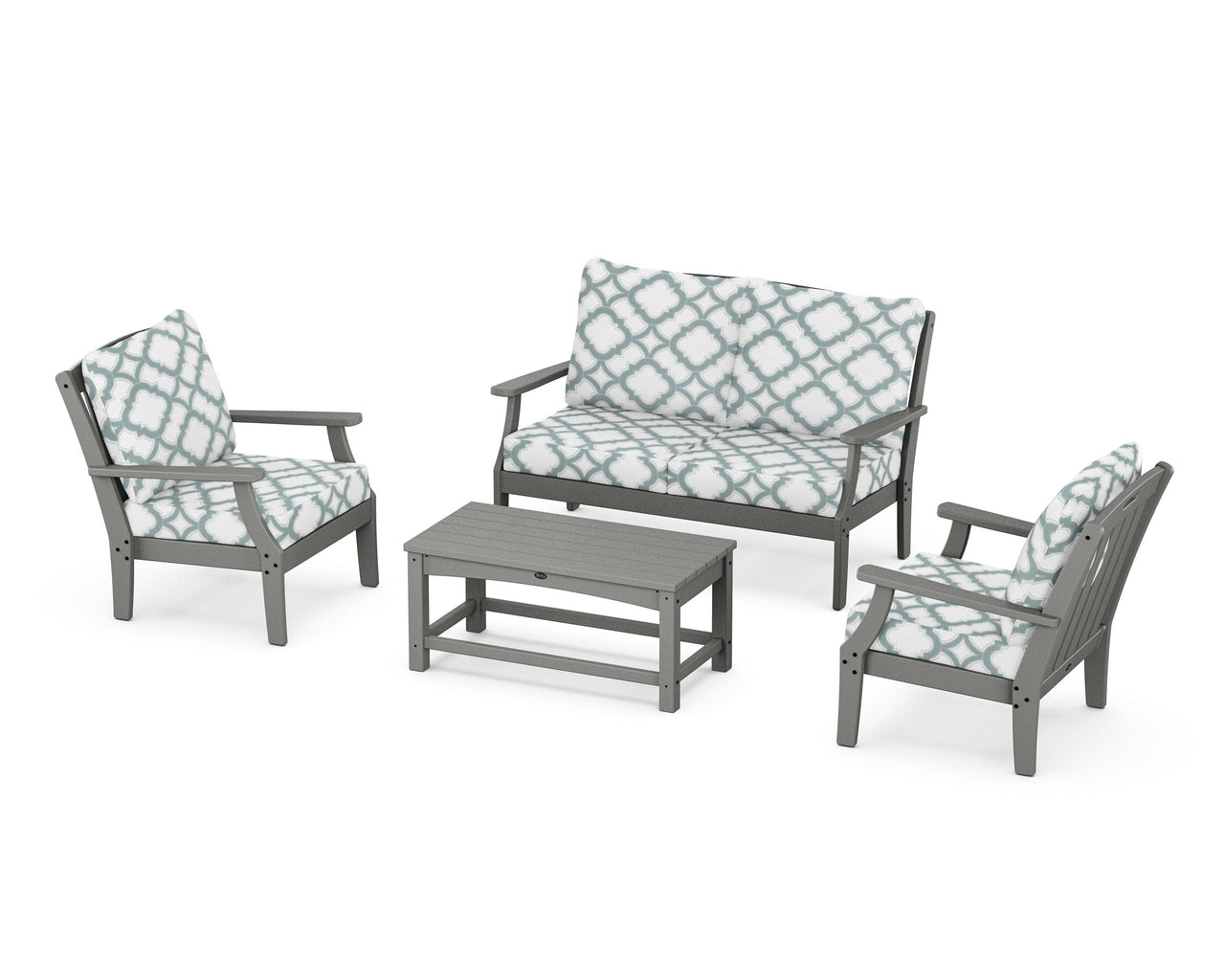 Trex Yacht Club 4-Piece Deep Seating Chair Set