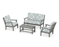 Thumbnail for Trex Yacht Club 4-Piece Deep Seating Chair Set