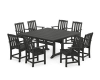 Thumbnail for Trex Cape Cod 9-Piece Square Farmhouse Dining Set with Trestle Legs