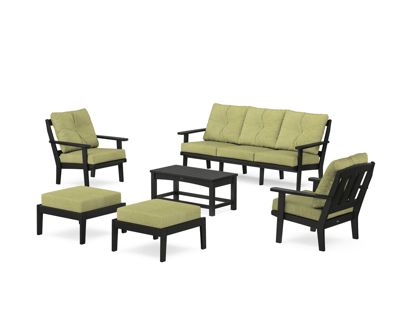 Trex Cape Cod 6-Piece Lounge Sofa Set