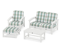 Thumbnail for Trex Rockport 4-Piece Deep Seating Conversation Group