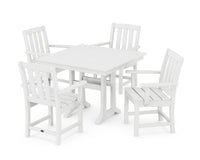 Thumbnail for Trex Cape Cod 5-Piece Farmhouse Dining Set with Trestle Legs