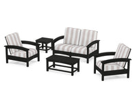 Thumbnail for Trex Rockport Club 6-Piece Deep Seating Conversation Set