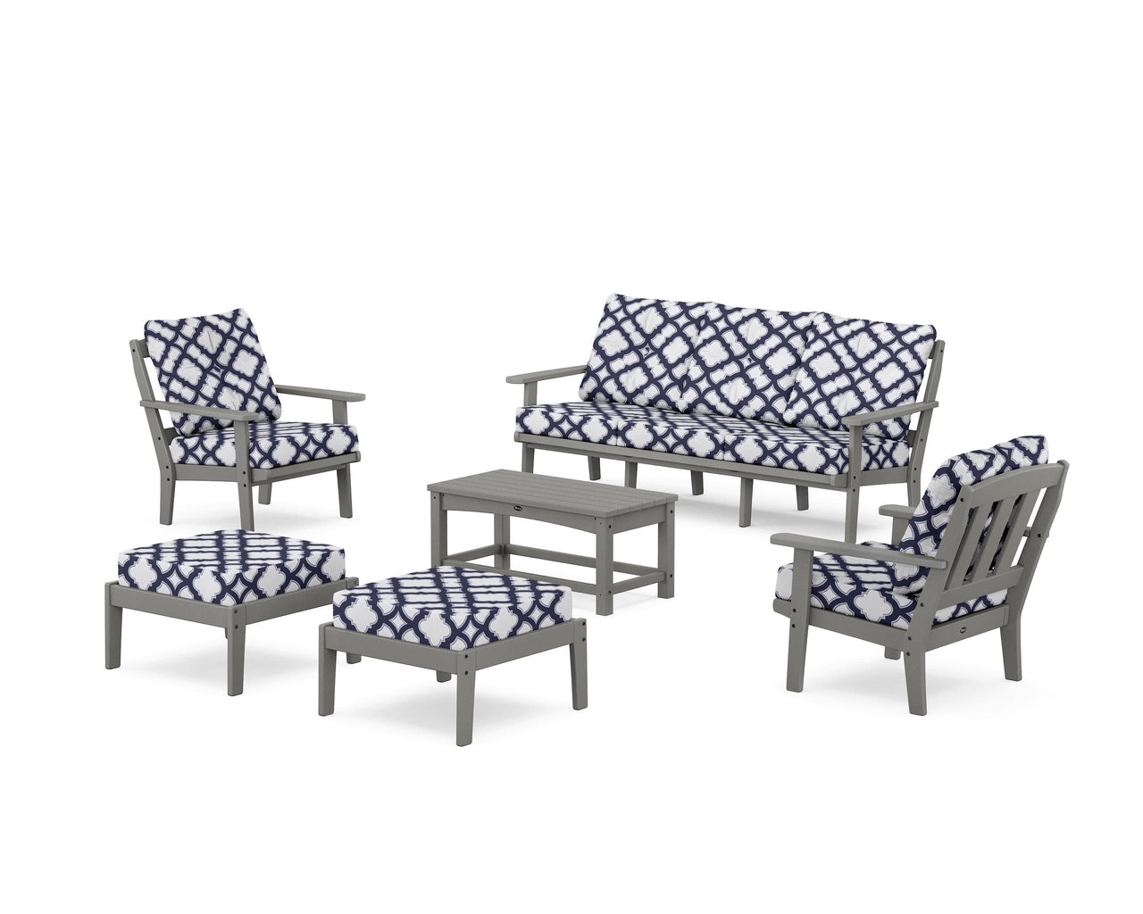 Trex Cape Cod 6-Piece Lounge Sofa Set