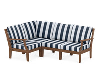 Thumbnail for Trex Yacht Club Modular 4-Piece Deep Seating Set