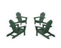 Thumbnail for Trex 4-Piece Monterey Bay Adirondack Chair Conversation Set