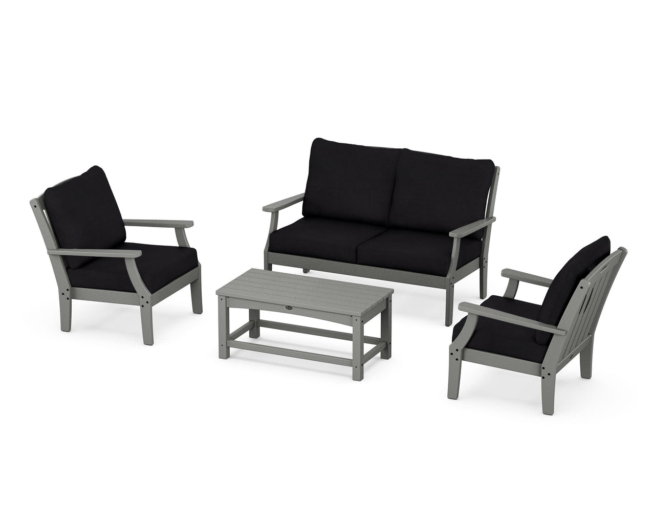 Trex Yacht Club 4-Piece Deep Seating Chair Set