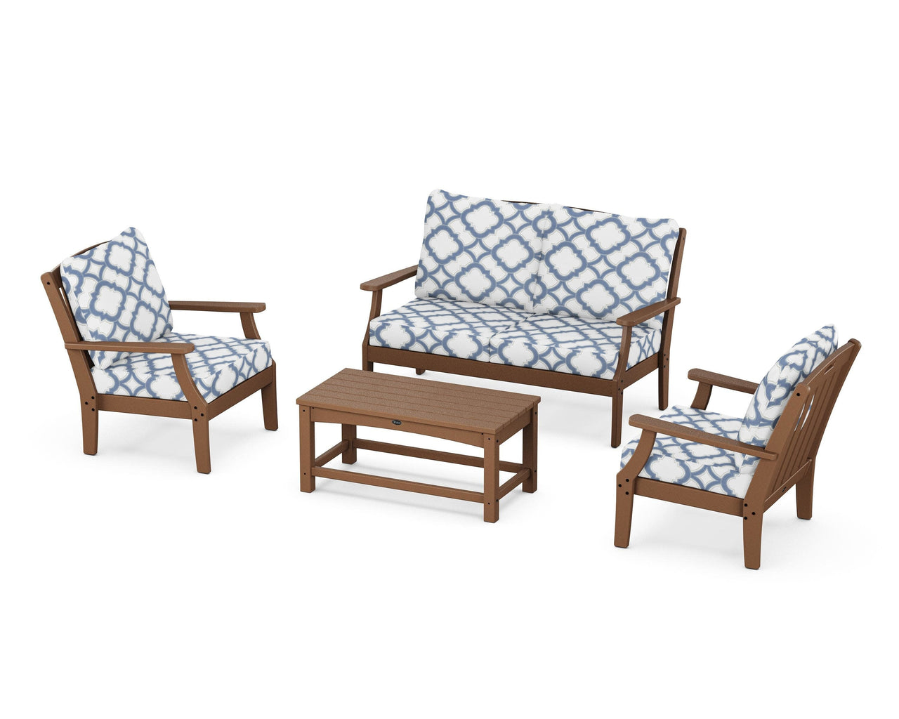 Trex Yacht Club 4-Piece Deep Seating Chair Set