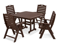 Thumbnail for Trex Yacht Club Highback 5-Piece Dining Set