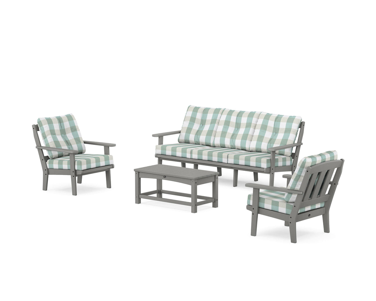 Trex Cape Cod 4-Piece Deep Seating Set with Sofa