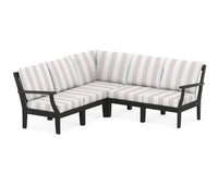 Thumbnail for Trex Yacht Club Modular 5-Piece Deep Seating Set
