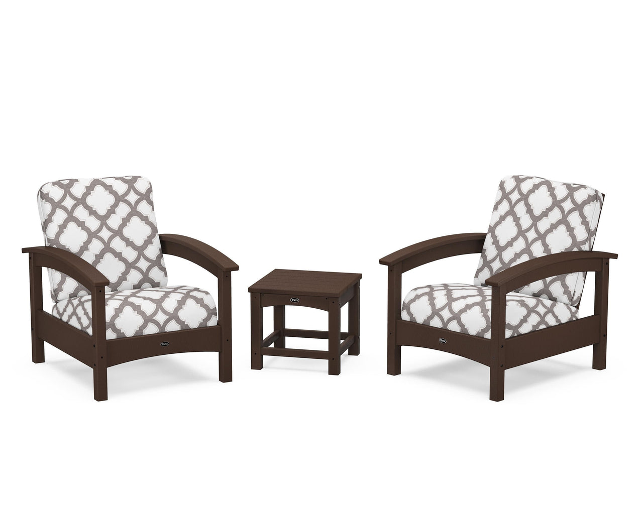 Trex Rockport Club 3-Piece Deep Seating Conversation Set