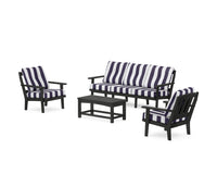 Thumbnail for Trex Cape Cod 4-Piece Deep Seating Set with Sofa