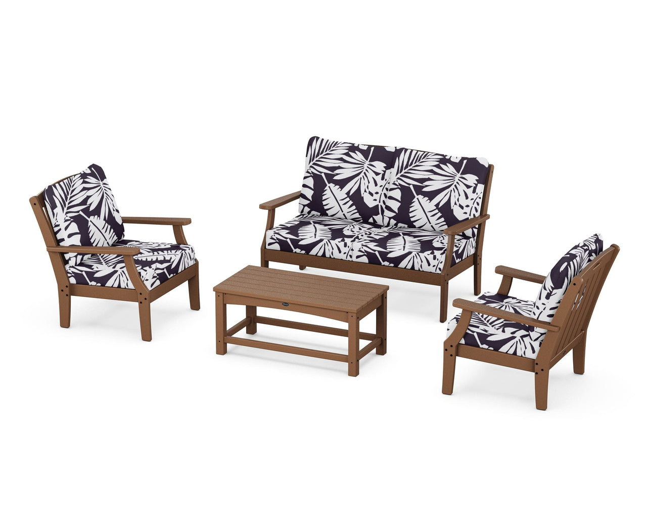Trex Yacht Club 4-Piece Deep Seating Chair Set