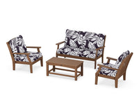 Thumbnail for Trex Yacht Club 4-Piece Deep Seating Chair Set