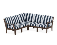 Thumbnail for Trex Yacht Club Modular 5-Piece Deep Seating Set