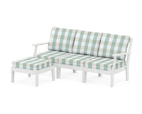Thumbnail for Trex Yacht Club Modular 4-Piece Deep Seating Set with Ottoman
