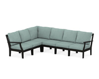 Thumbnail for Trex Yacht Club Modular 6-Piece Deep Seating Set