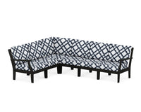 Thumbnail for Trex Yacht Club Modular 6-Piece Deep Seating Set