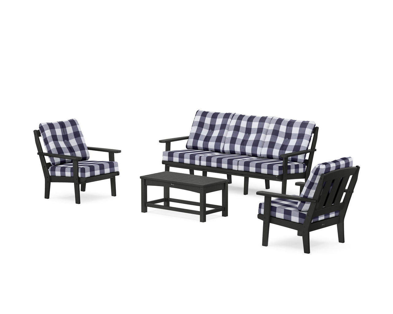 Trex Cape Cod 4-Piece Deep Seating Set with Sofa