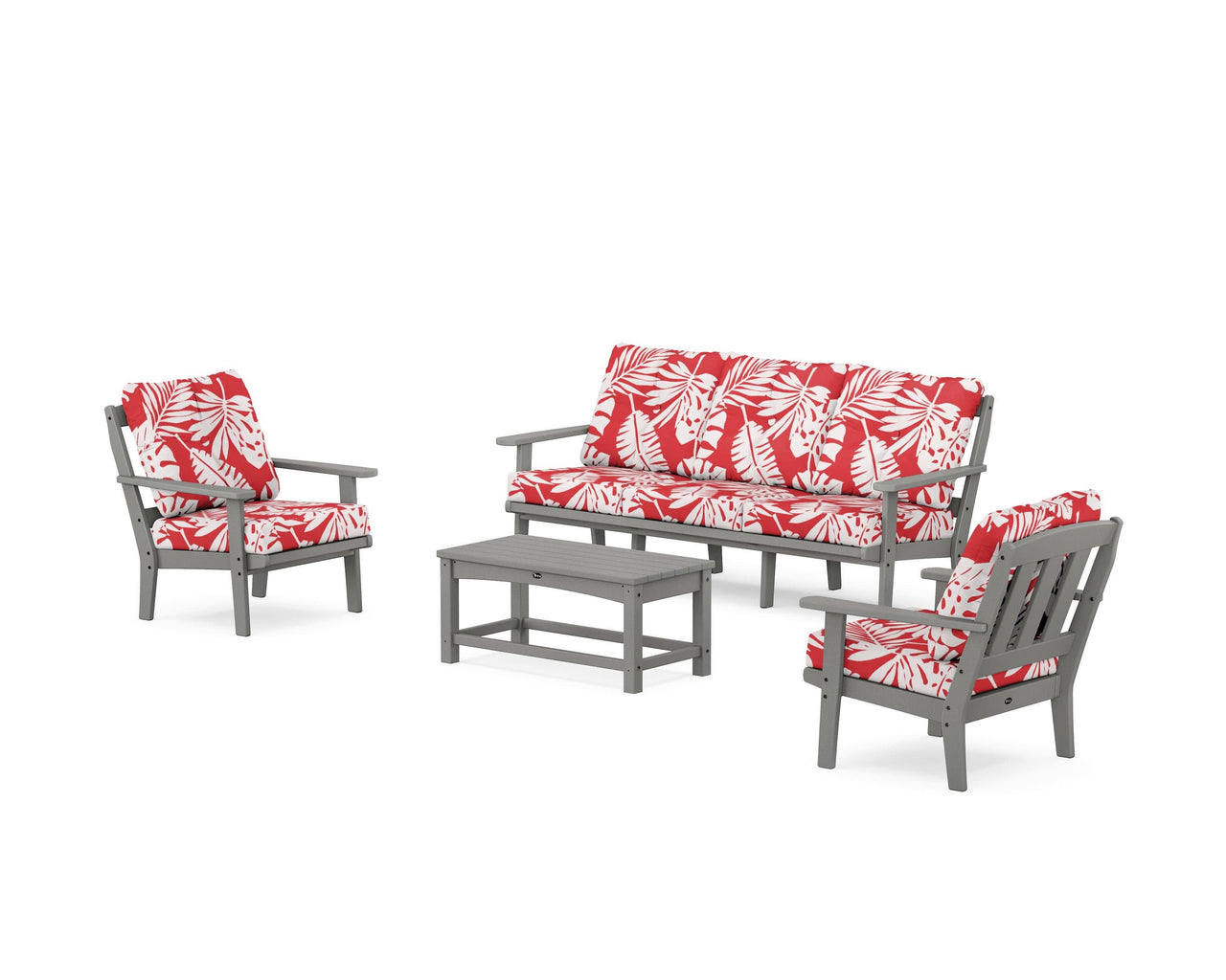 Trex Cape Cod 4-Piece Deep Seating Set with Sofa