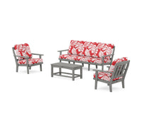 Thumbnail for Trex Cape Cod 4-Piece Deep Seating Set with Sofa