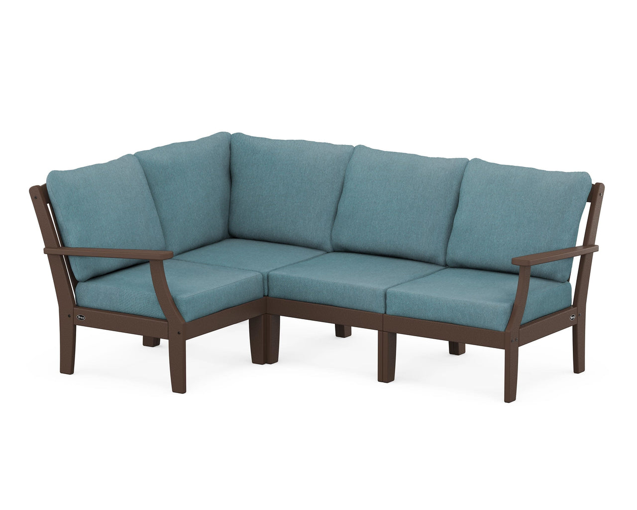 Trex Yacht Club Modular 4-Piece Deep Seating Set