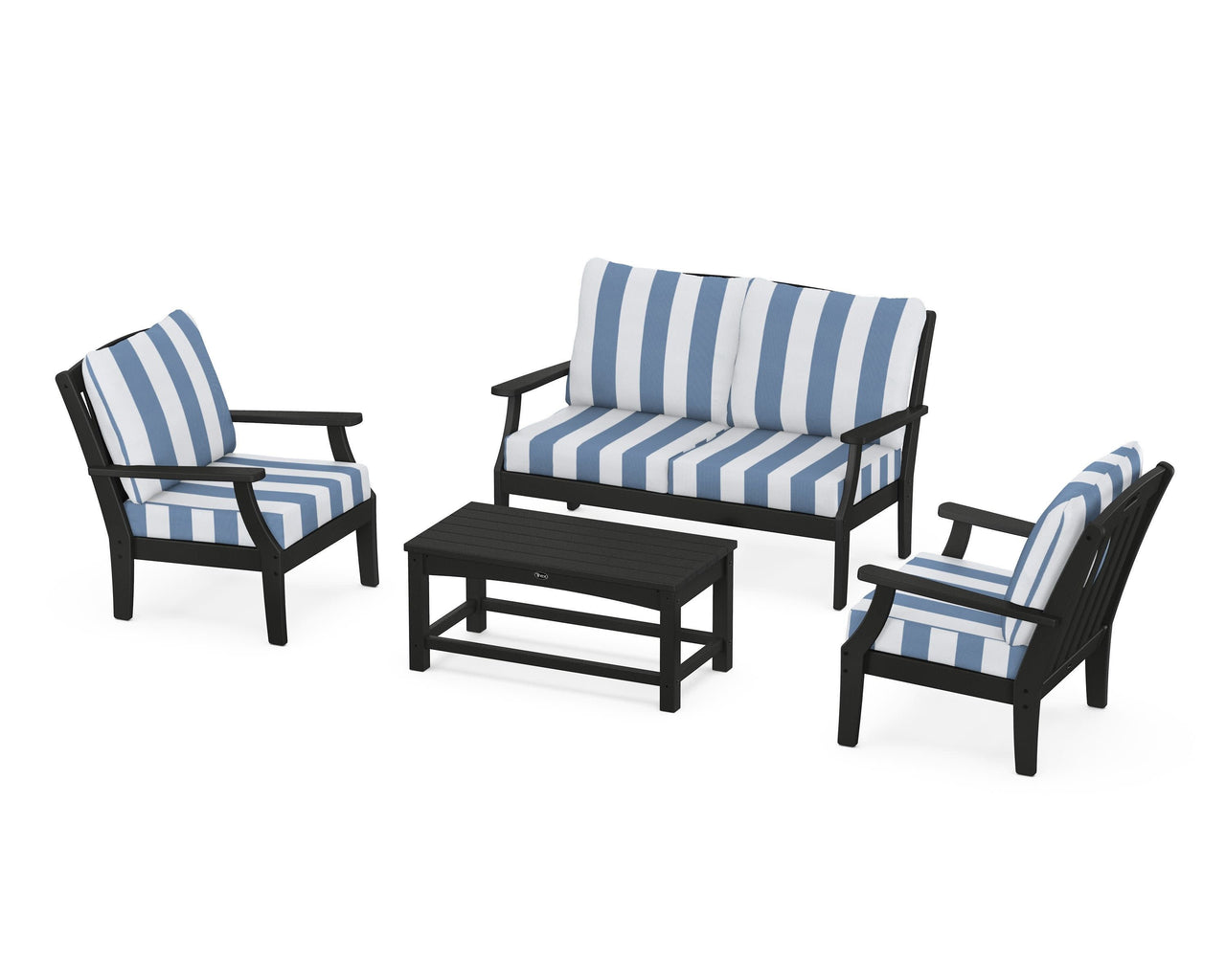 Trex Yacht Club 4-Piece Deep Seating Chair Set
