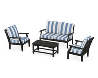Thumbnail for Trex Yacht Club 4-Piece Deep Seating Chair Set