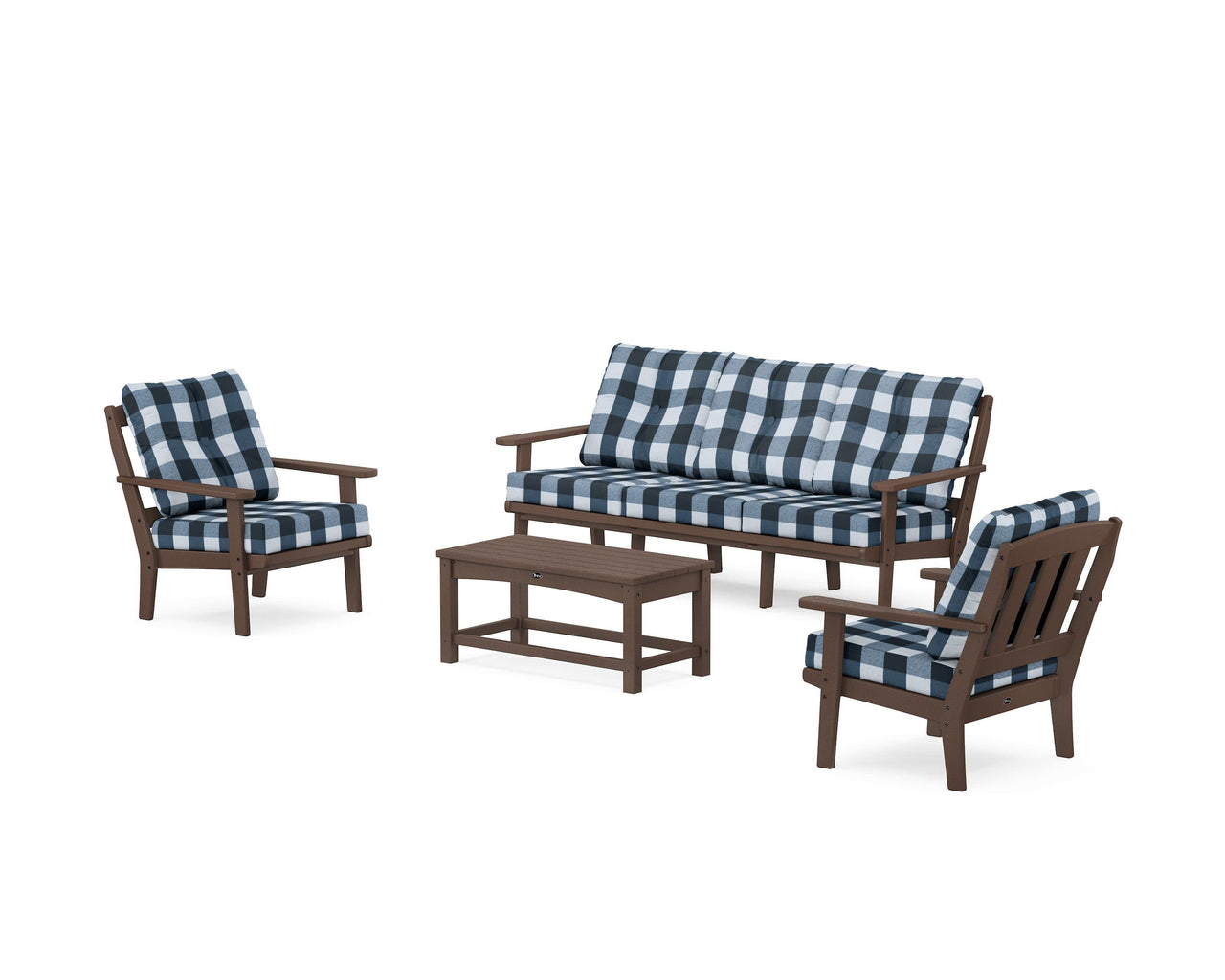 Trex Cape Cod 4-Piece Deep Seating Set with Sofa
