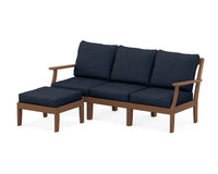 Thumbnail for Trex Yacht Club Modular 4-Piece Deep Seating Set with Ottoman