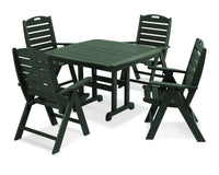 Thumbnail for Trex Yacht Club Highback 5-Piece Dining Set