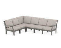 Thumbnail for Trex Yacht Club Modular 6-Piece Deep Seating Set