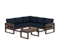 Thumbnail for Trex Eastport 6-Piece Deep Seating Sectional + Coffee Table Set