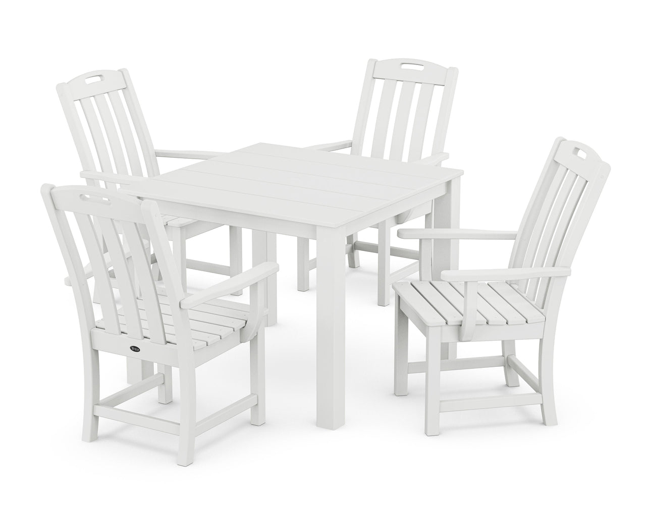 Trex Yacht Club 5-Piece Parsons Dining Set