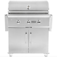 Thumbnail for Coyote C-Series 34-Inch 3-Burner Freestanding Natural Gas Grill - C2C34NG  C1C34CT