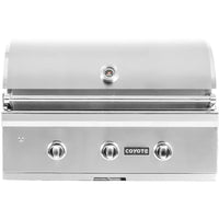 Thumbnail for Coyote C-Series 34-Inch 3-Burner Built-In Natural Gas Grill - C2C34NG