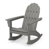 Thumbnail for POLYWOOD Vineyard Adirondack Rocking Chair in Slate Grey