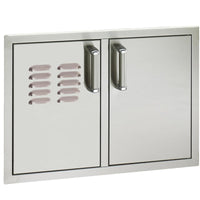 Thumbnail for Fire Magic Premium Flush 30 X 20-Inch Double Access Door With Soft Close & Louvers - 53930SC-1