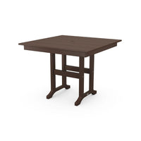 Thumbnail for POLYWOOD 37-Inch Farmhouse Dining Table - Mahogany