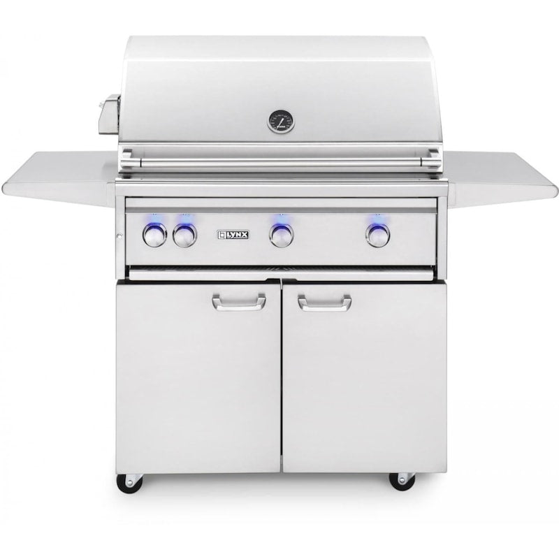 Lynx Professional 36-Inch All Infrared Trident Propane Gas Grill With FlameTrak And Rotisserie - LF36ATRF-LP