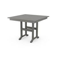 Thumbnail for POLYWOOD 37-Inch Farmhouse Dining Table - Slate Grey