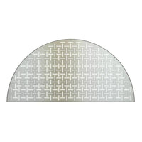Thumbnail for Kamado Joe Half Moon Laser Cut Stainless Steel Grate For Big Joe II & III 24-Inch Grills - BJ-HSSCGFV